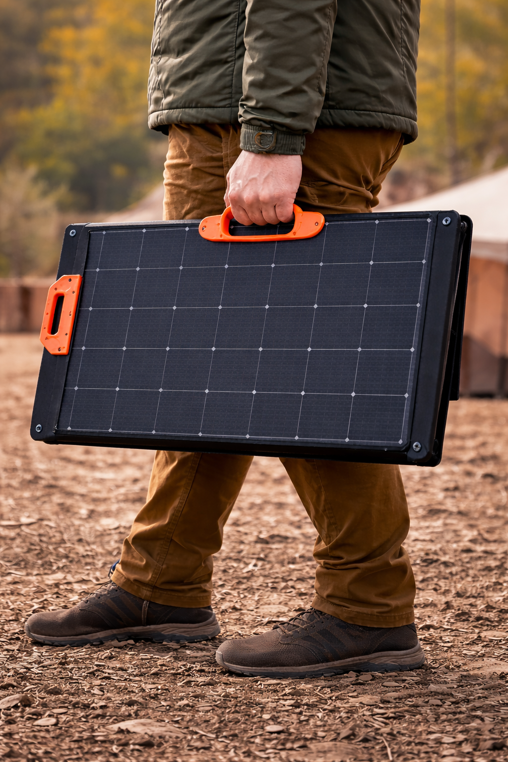 Foldable Solar Panel For Powerbox