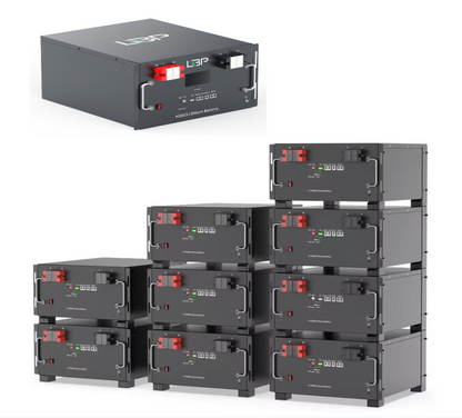 48V 120 Ah Stackable V1G Storage Battery